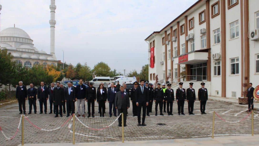  Gazi Mustafa Kemal Atatürk Ölümünün 84. Yıl Dönümünde İlçemizde Saygıyla Anıldı.