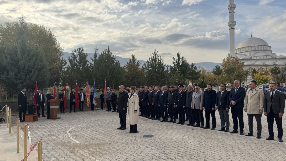 10 Kasım Atatürk'ü Anma programı İlçemizde Anıldı.