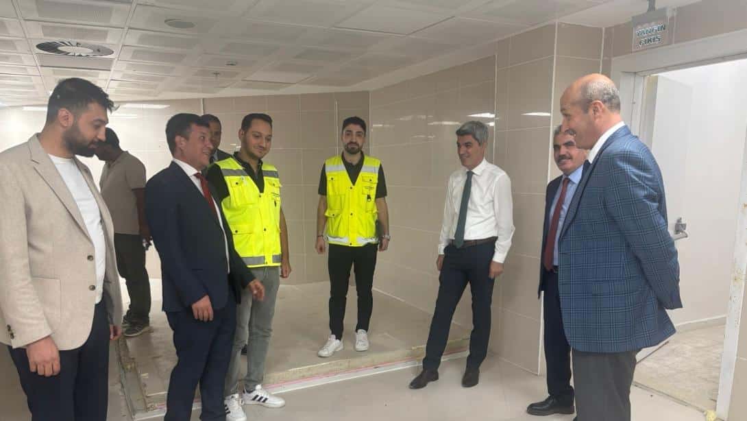 İl Milli Eğitim Müdürümüz Sayın Behçet BAKIR Kale Öğretmen Akademisini Ziyaret Etti. 
